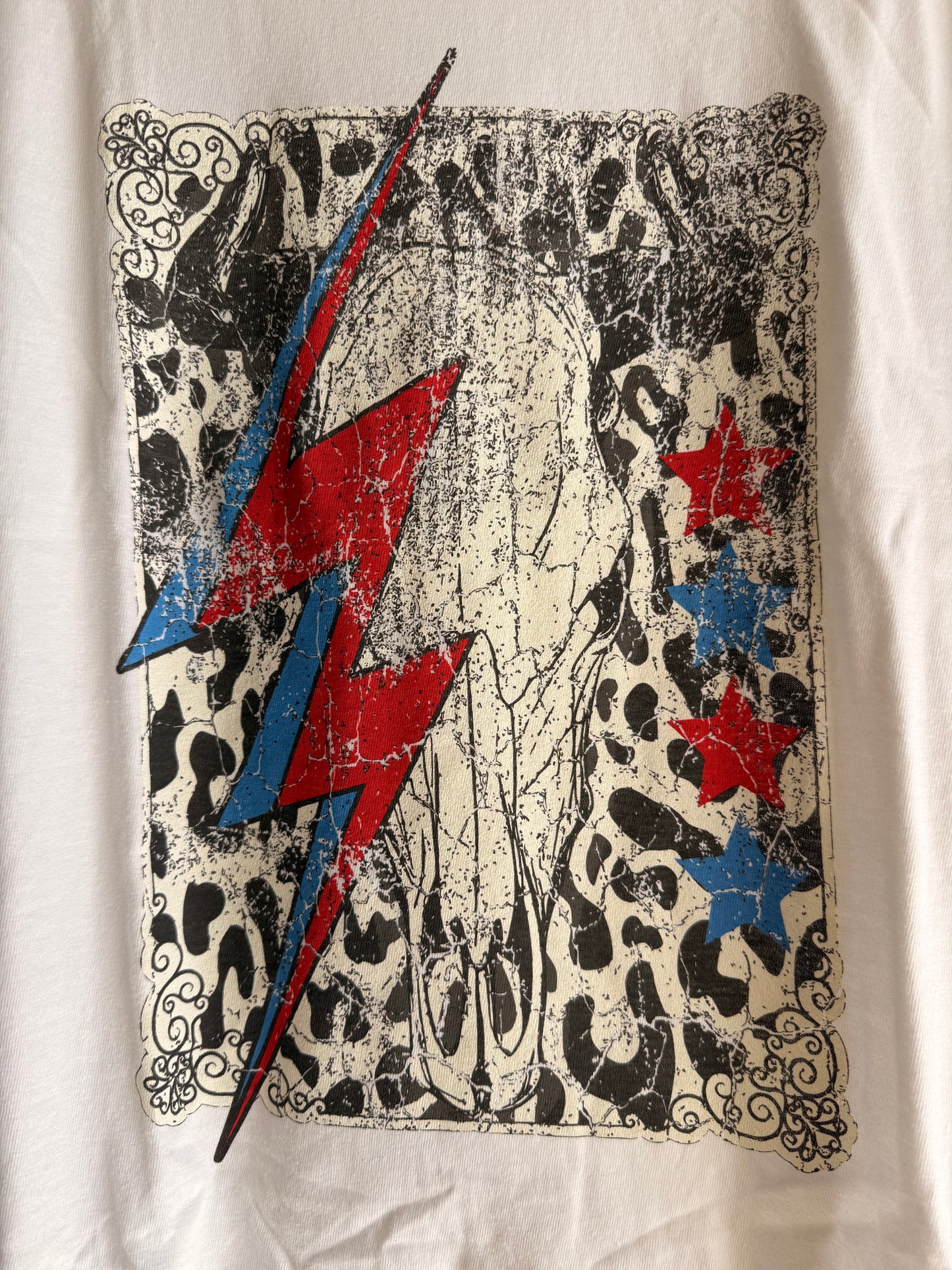 Americana Bull Skull Tee