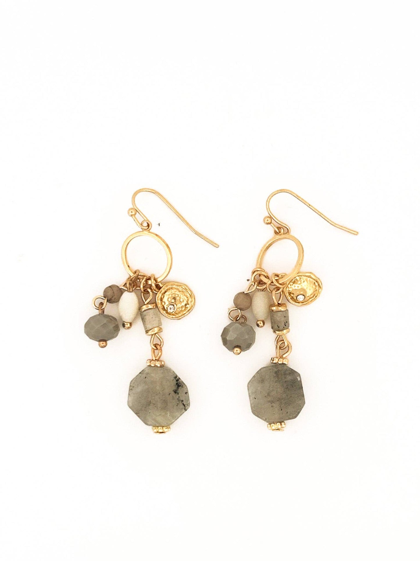 Semi Precious Stone Earring