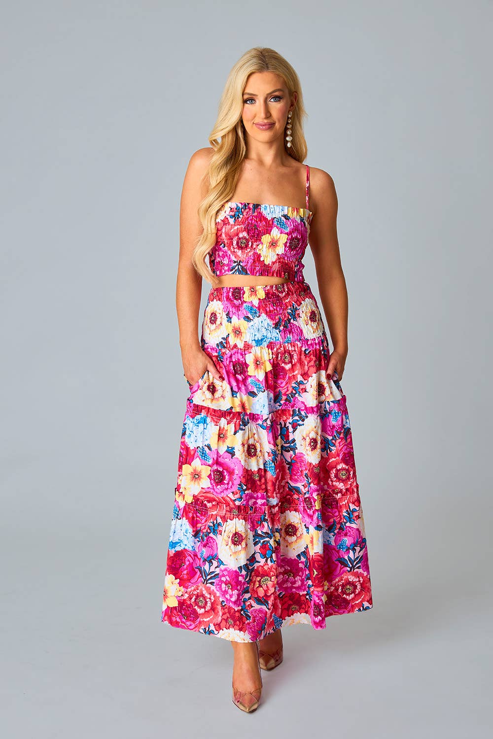 Tamra Jubilee Top And Maxi Skirt Set