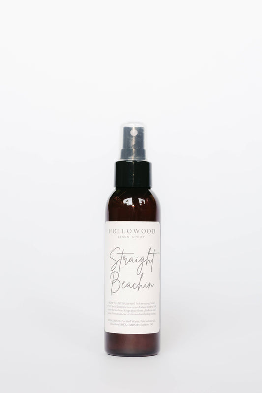 STRAIGHT BEACHIN | 4 OZ | SUMMER | LINEN SPRAY