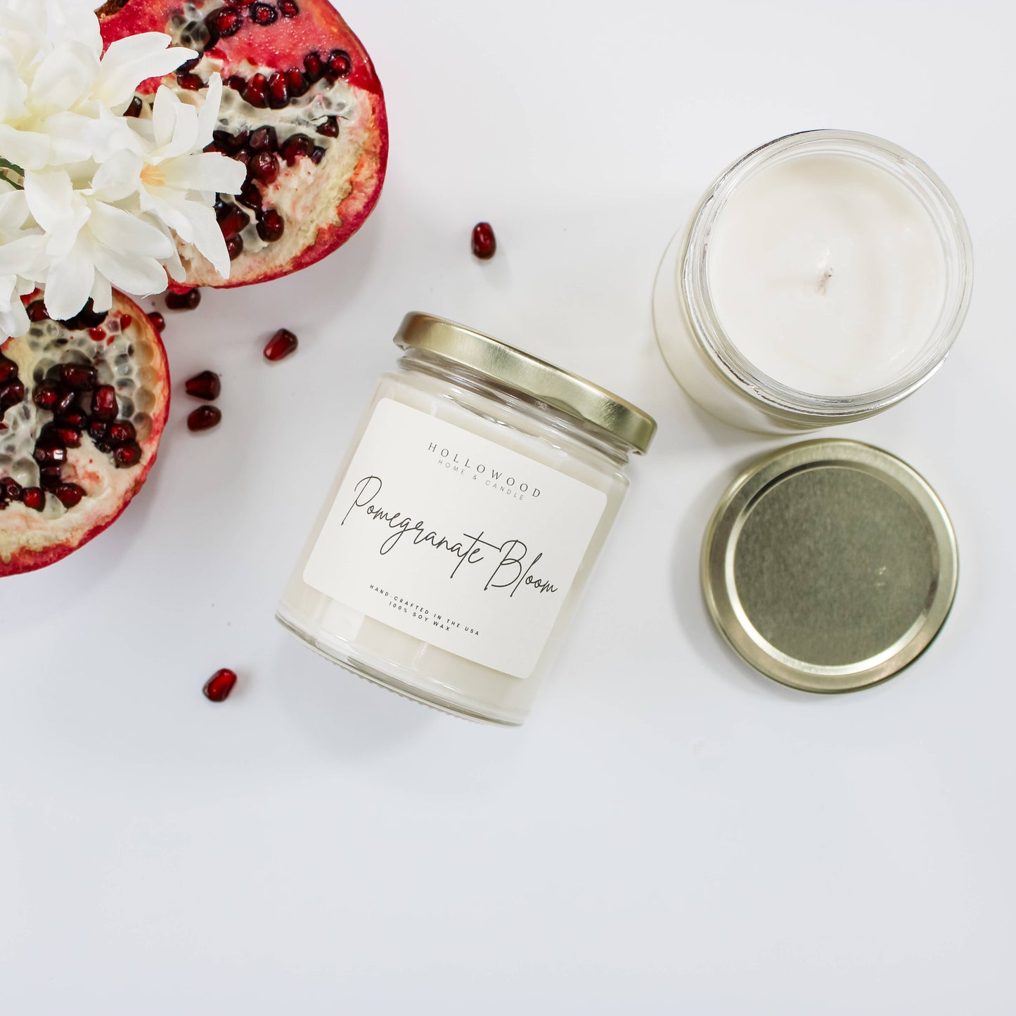 Pomegrante Bloom | SPRING | 8-OUNCE CANDLE