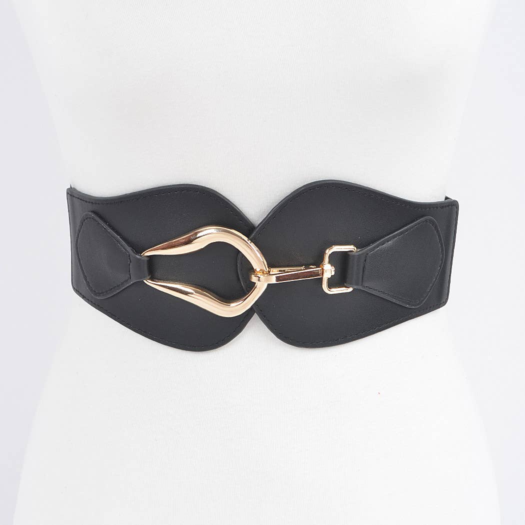 Metal Buckle Elastic Belt