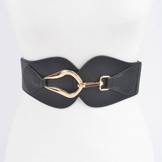 Metal Buckle Elastic Belt