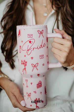 BRIDE RED DRAWINGS 38 OZ TUMBLER